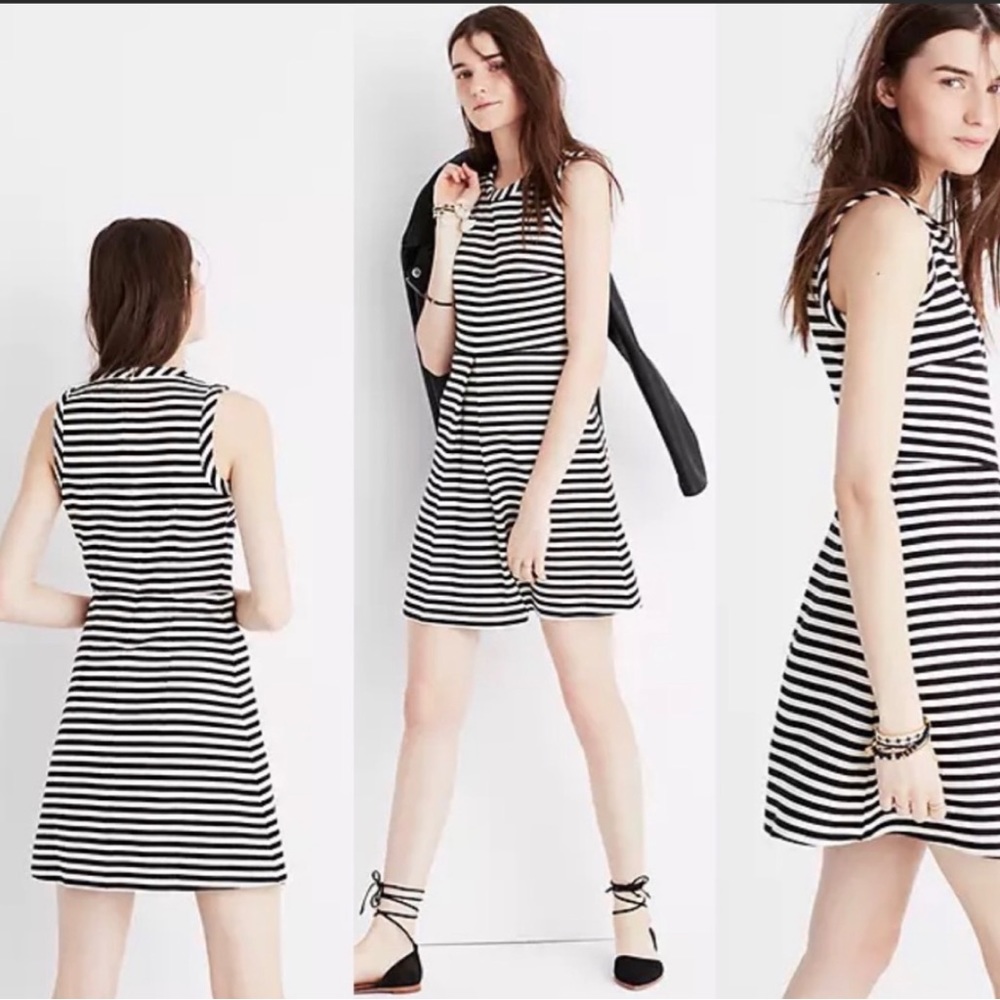 Striped Dress Madewell Afternoon Striped Dress